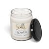 Flower Aromatherapy Candle | 9oz Scented Soy Candle, Relaxing Home Decor, Gift for Her, Eco-Friendly Candle, Self-Care Essential