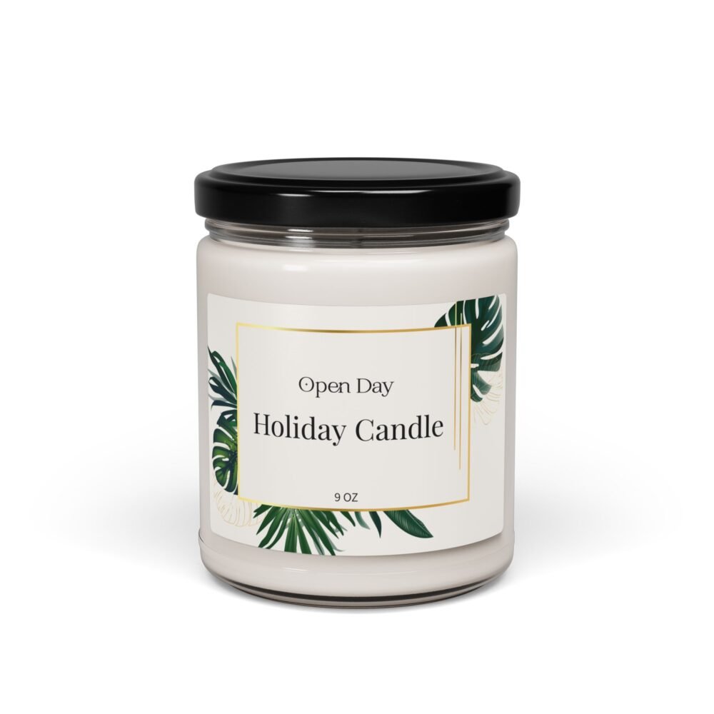 Holiday Scented Soy Candle in 9oz Jar, Relaxing Aromatherapy Candle, Home Decor Gift, Eco-Friendly Soy Wax, Perfect for Christmas, [...]