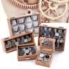 Watch Jewelry Storage Glass Skylight Watch Box Display Storage Box