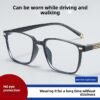 Old-fashioned reading glasses for men