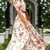 2025 New Women's Dresses, Flower Printed Dresses, Princess Dresses, Dresses