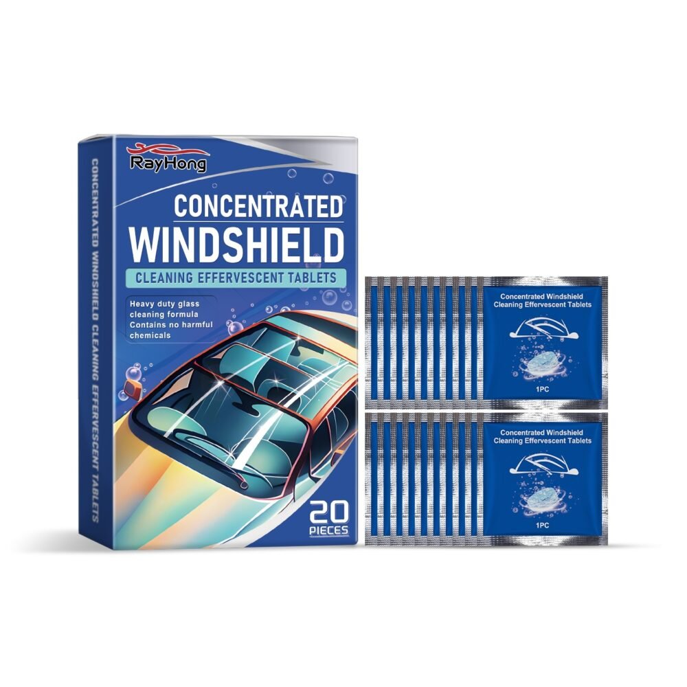 Car Windshield Cleaning Effervescent Sheet