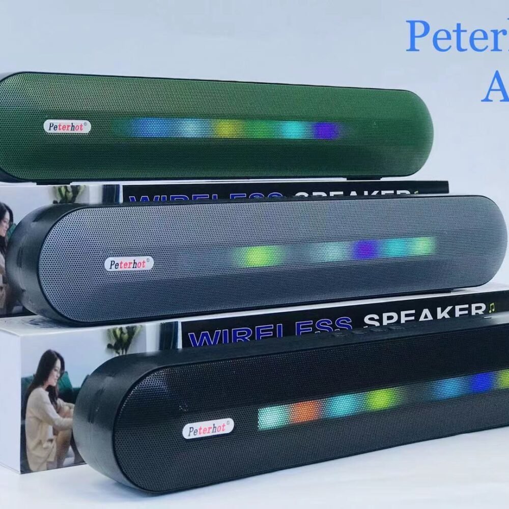 Bluetooth Speaker With Long LED Breathing Light